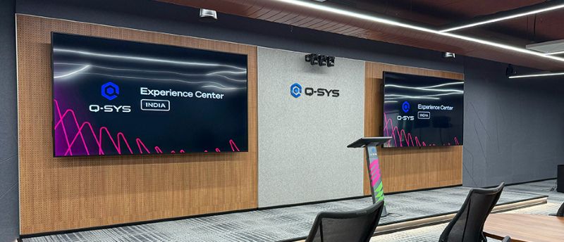 Q-SYS India Experience Center